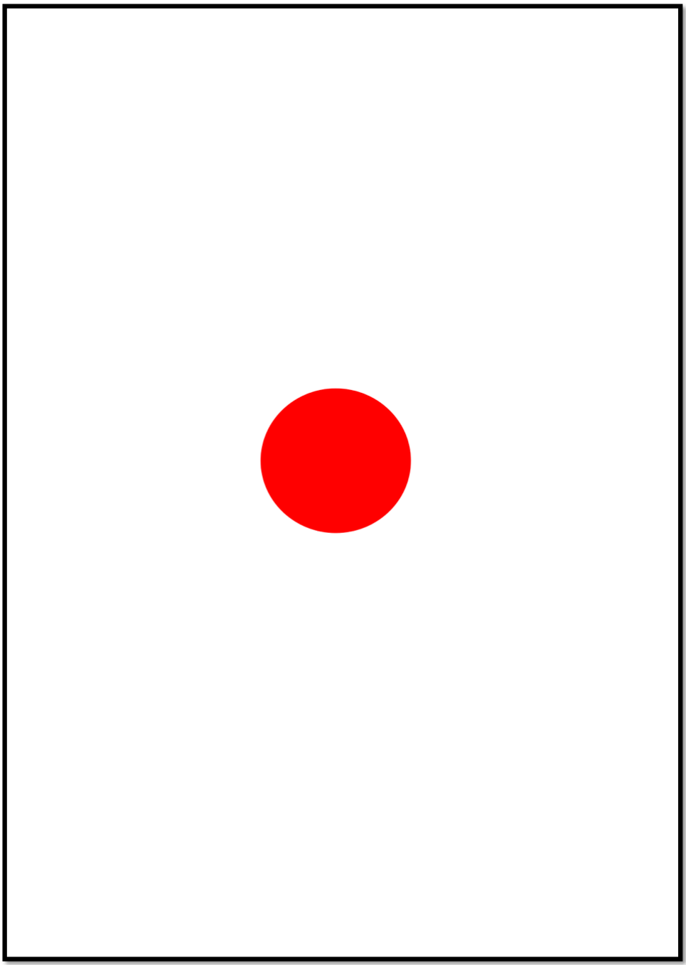 Konzentrationsübungen Roter Punkt